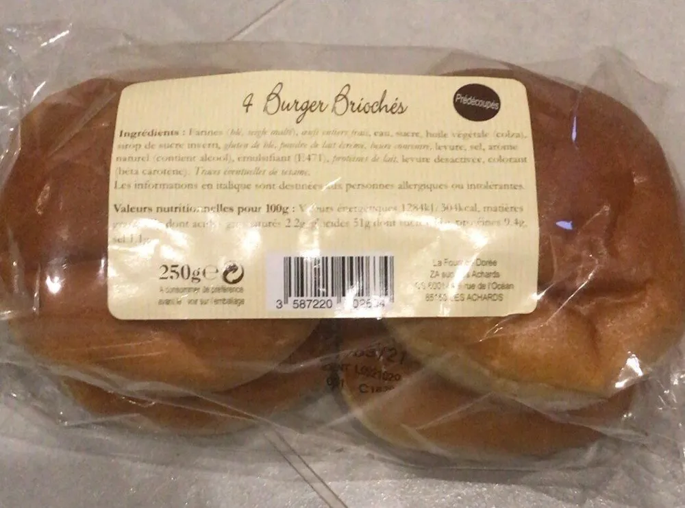 Burger brioché