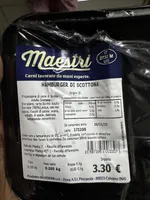 Hamburger Di Scottona