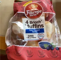 4 brioch muffins