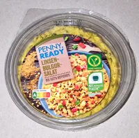 Linsen-Bulgur-Salat mit Curry
