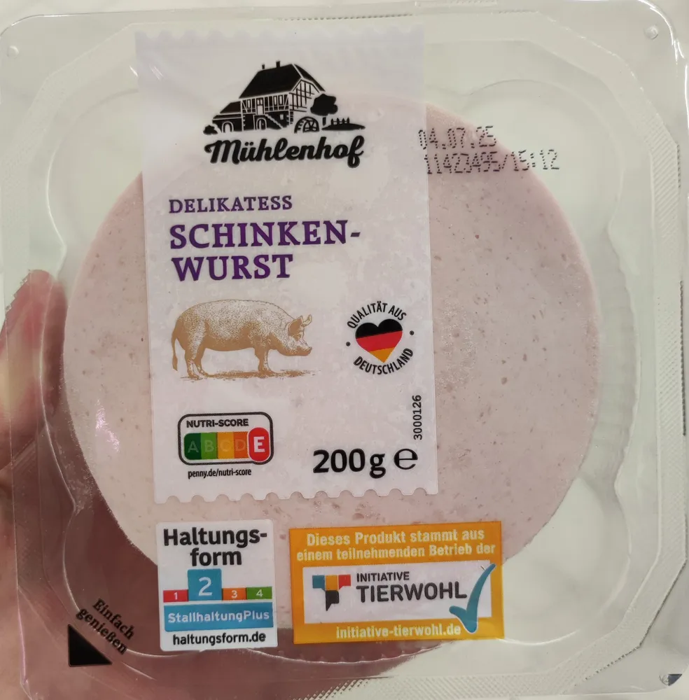 Schinkenwurst