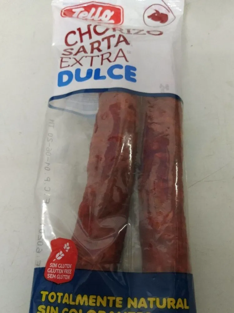Chorizo sarta extra dulce
