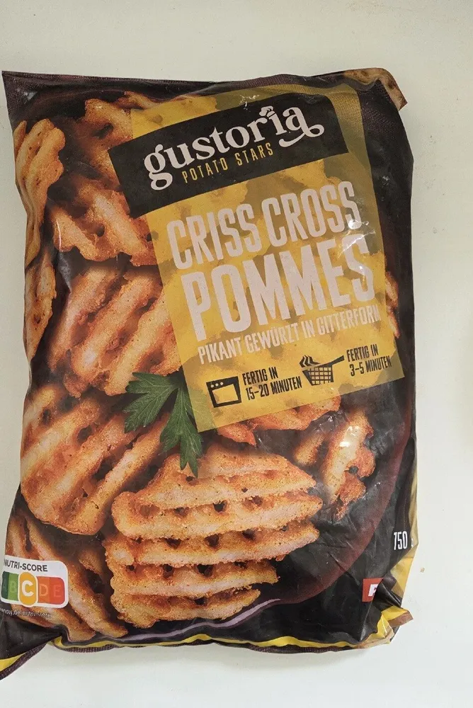 criss cross pommes
