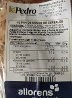 Pan de molde de cereales