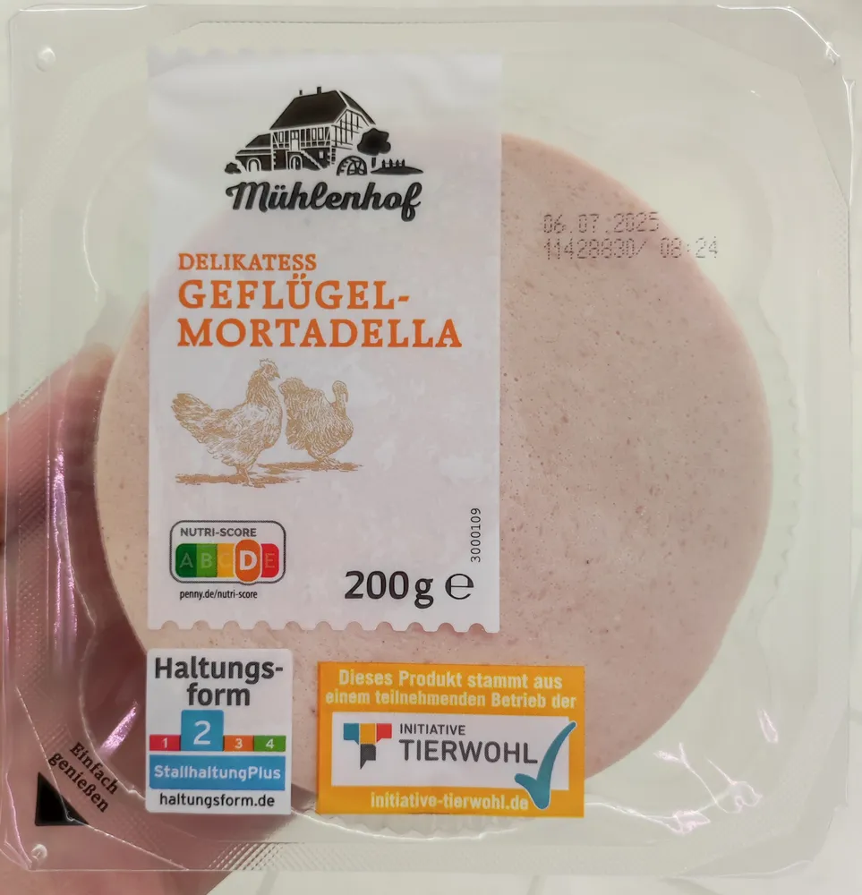 Geflügel Mortadella
