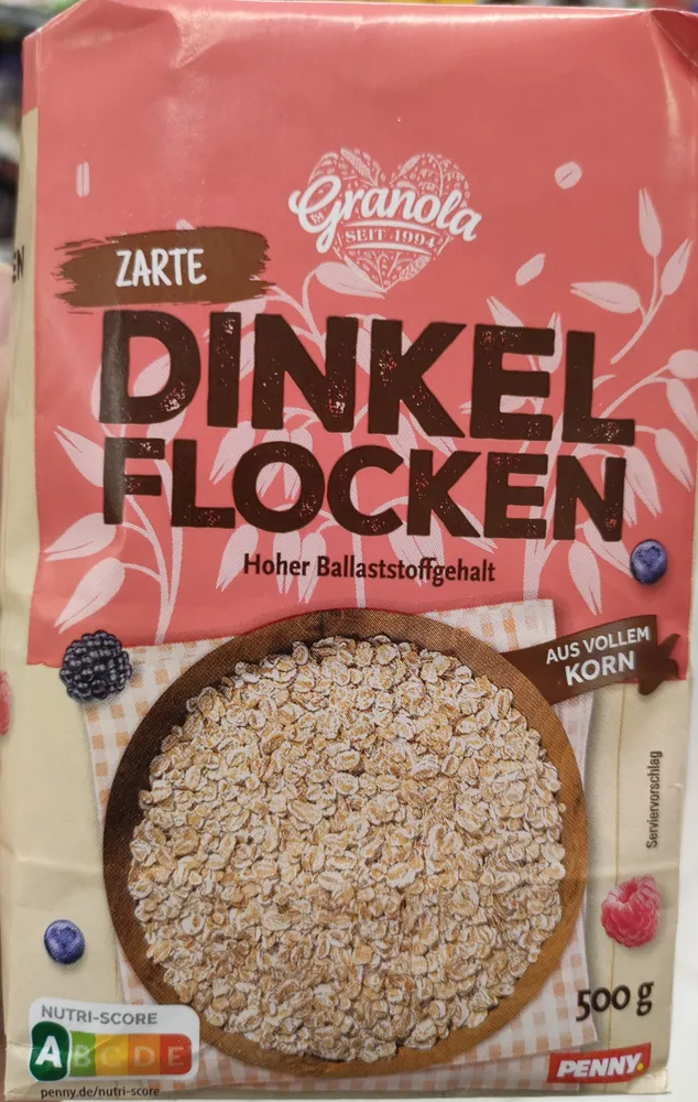Dinkelflocken zarte