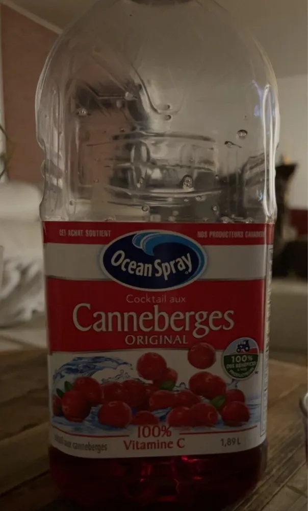 Cocktail aux canneberges original
