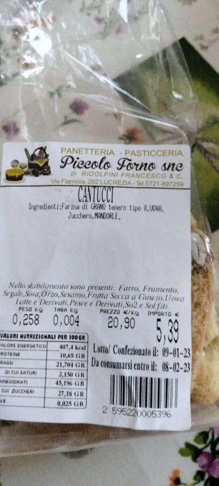 Piccolo Forno SNC Lucrezia