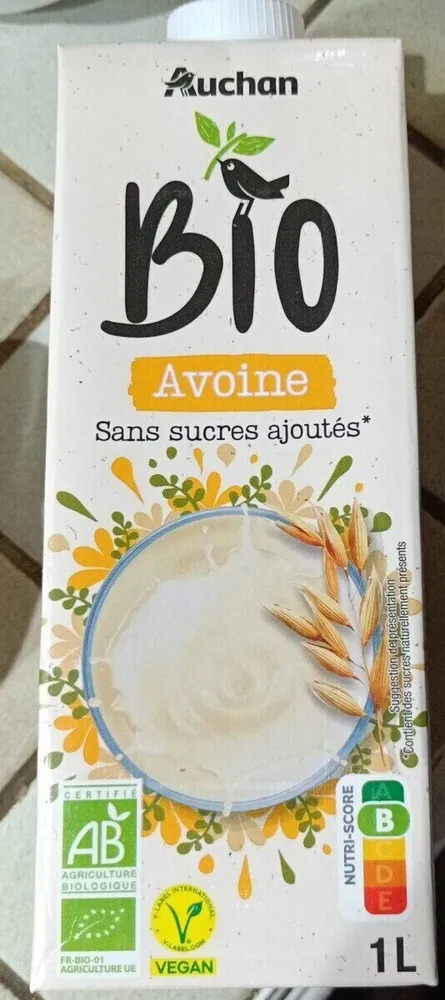 Lait d'avoine