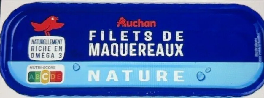 Filets ds maquereaux nature