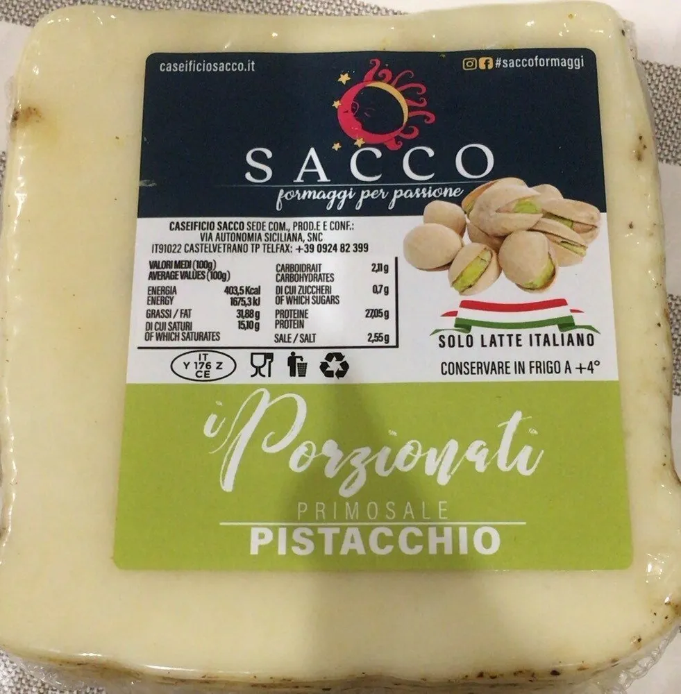Primosale con Pistacchi