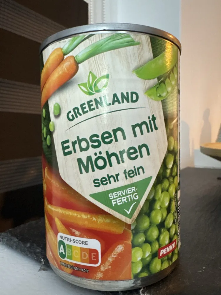 Erbsen mit Möhren