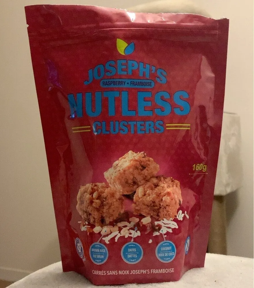 Nutless clusters raspberry