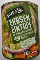 Erbseneintopf mit geräuchertem Bauchspeck