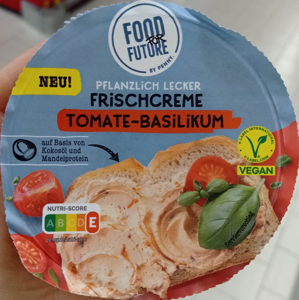 Frischecreme Tomate-Basilikum