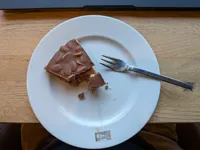 Mandeltorte Karamell Erdnuss