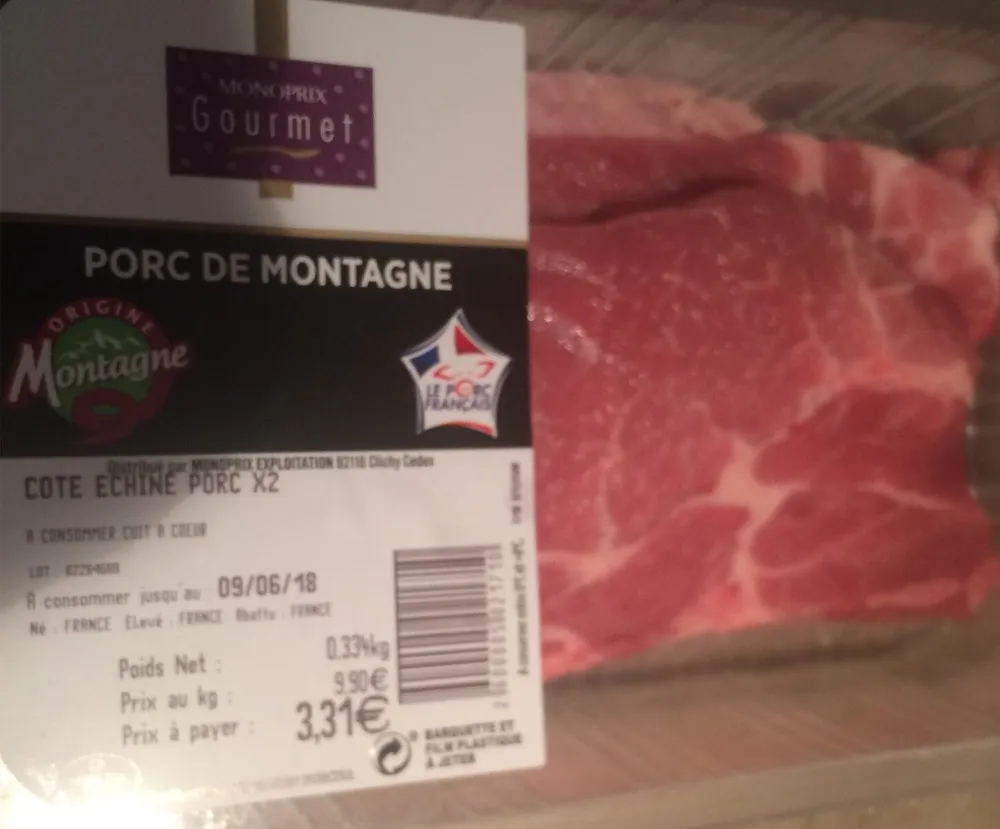 Porc de montagne