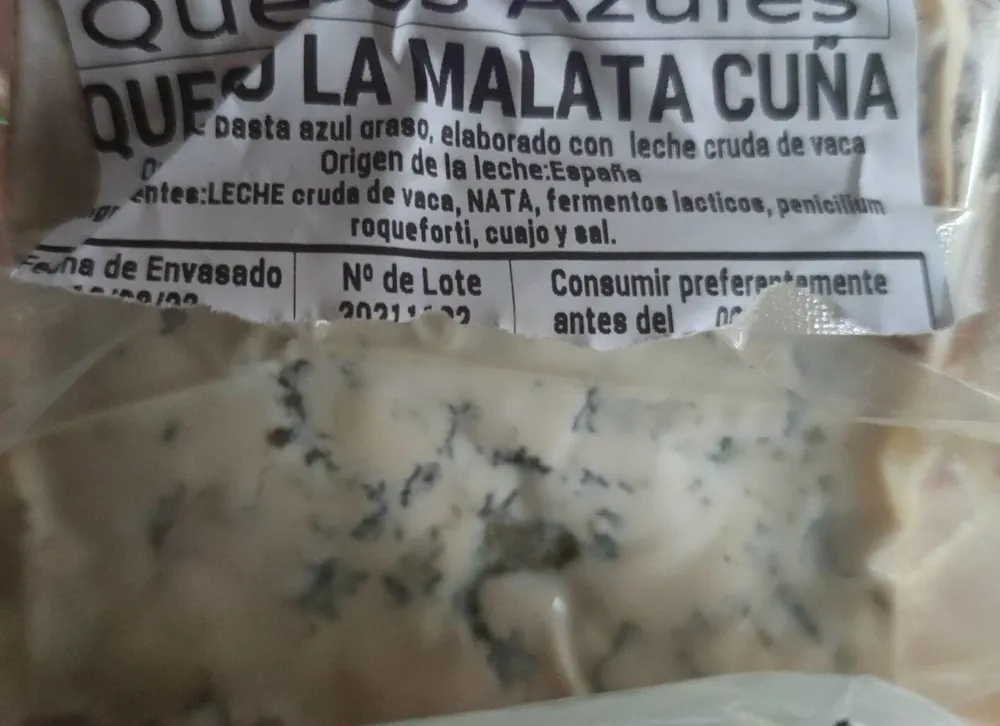 Queso La Malata cuña