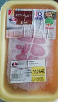 Rôti filet avec barde
