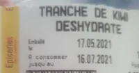 Kiwi déshydraté vrac