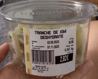 Tranche de kiwi déshydraté
