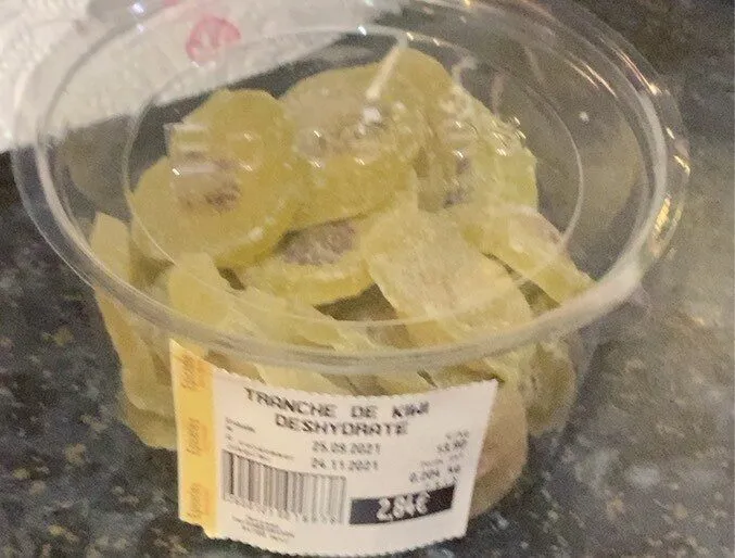 Kiwi deshydraté