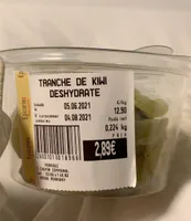 Kiwi deshydrate