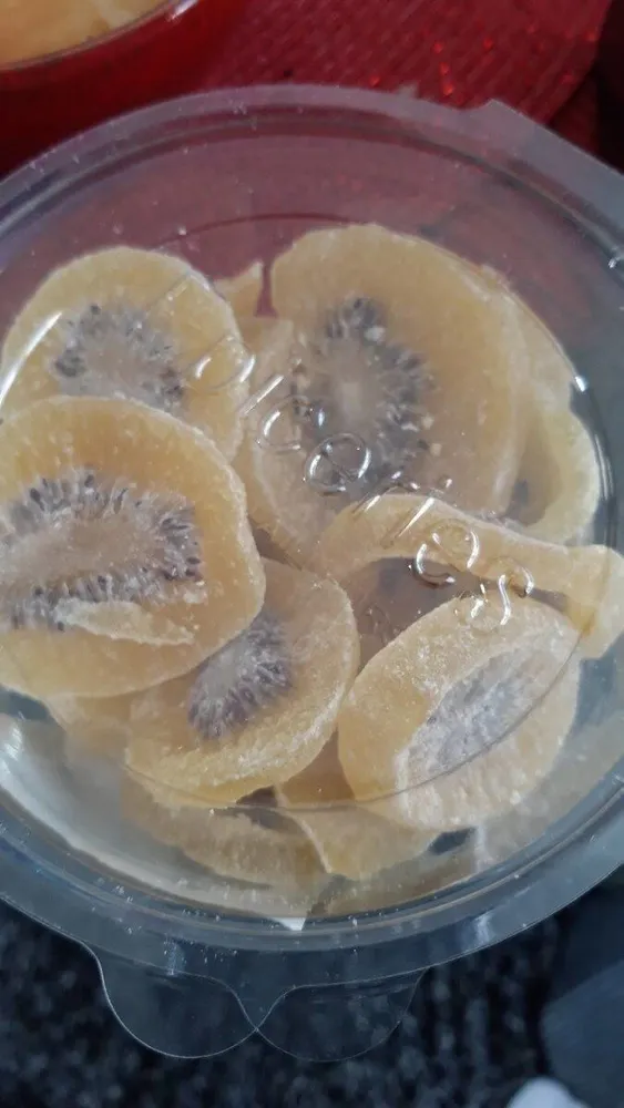 Tranche de kiwi déshydraté