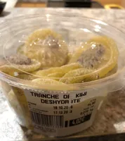 Tranche de kiwi deshydrte