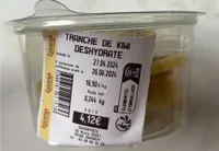 Tranche de kiwi déshydraté