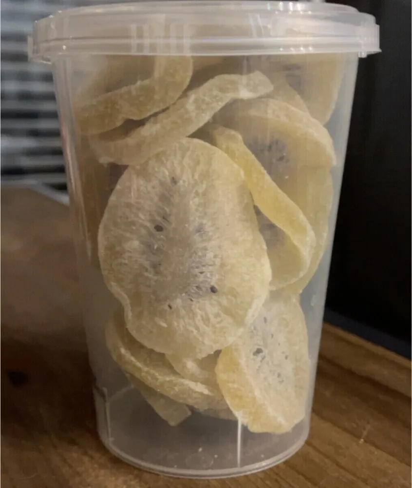 Tranche de kiwi déshydraté