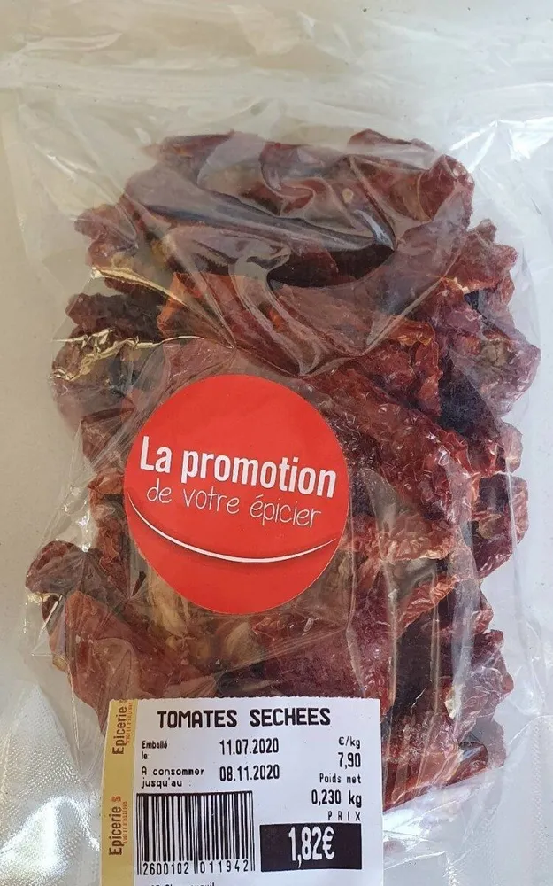 Tomates séchées