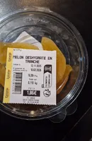 Melon déshydraté en tranches