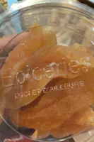 Melon déshydraté aromatisé