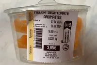 Melon déshydraté aromatisé