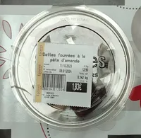 Dattes fourrées à la pâte d'amande