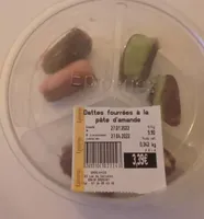 Dattes fourrées à la pâte d'amande