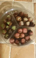 Dattes fourrées à la pâte d'amande