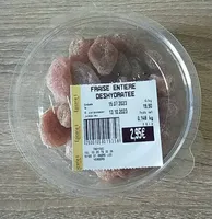 Fraise entieres déshydratées