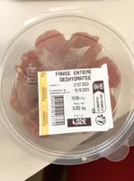 Fraise entière deshydratée