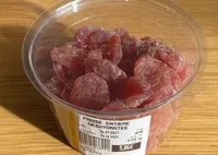 Fraise entière déshydratée