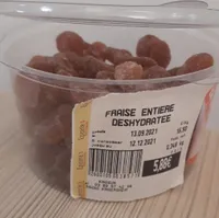 Fraise entière deshydratée
