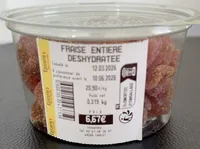 Fraise entiere deshydratée