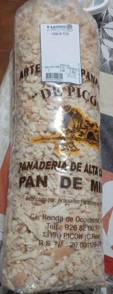 Pan de miga