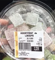 Assortiment de lokoums