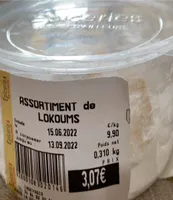 Assortiment de lokoums