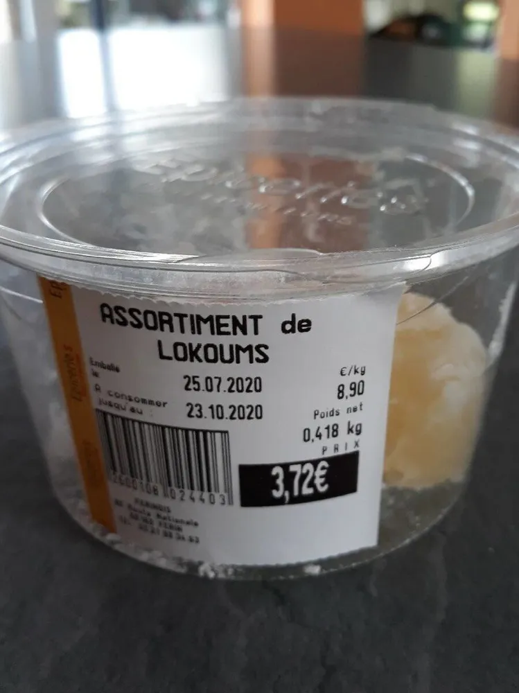 Assortiment de loukoums