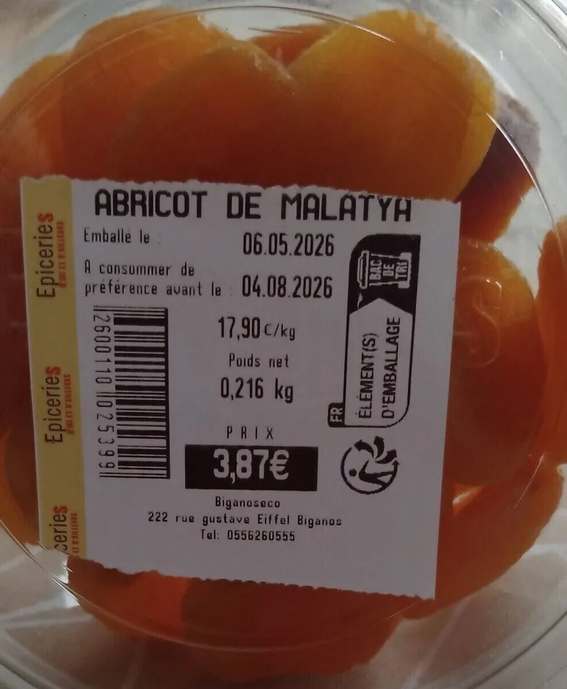 Abricot de Malatya