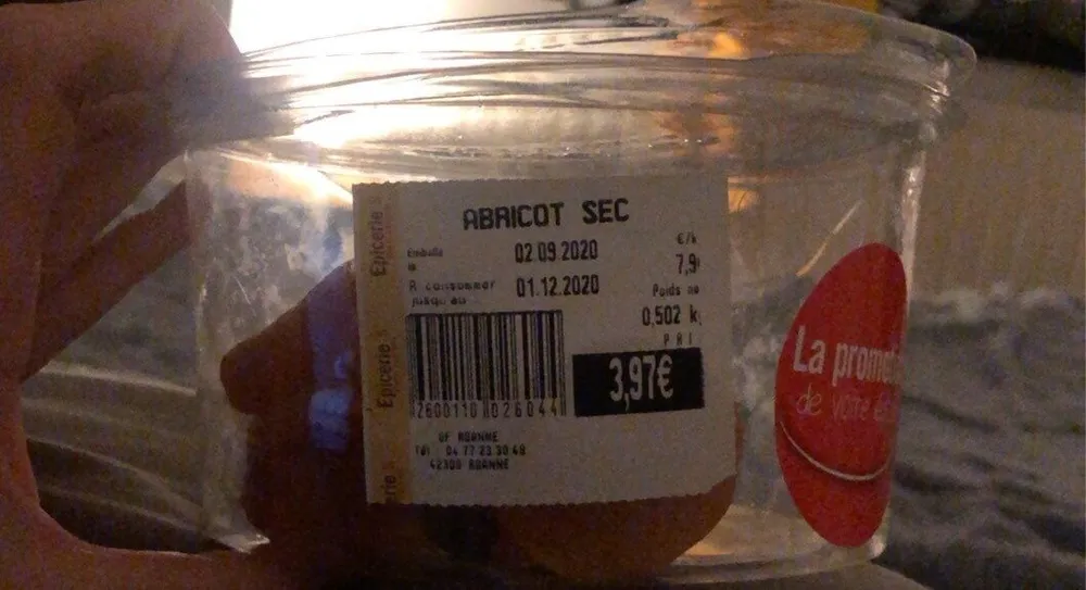 abricot sec