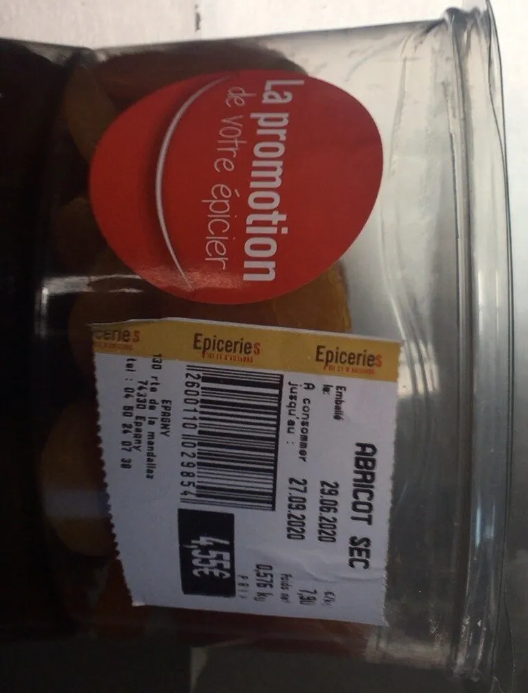 Abricot sec